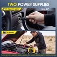thumbnail image 5 of CARSUN Portable Heavy Duty Tire Inflator Dual Cylinders Dual Motors 150PSI DC 12V Air Compressor for Pickup, Orvs, Suvs, Cars, 5 of 9