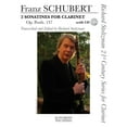 thumbnail image 2 of Lauren Keiser Music Publishing 2 Sonatines for Clarinet, Op. post. 137 LKM Music BK/CD Composed by Schubert Edited by Richard Stoltzman, 2 of 7