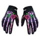 thumbnail image 3 of Guantes de bicicleta con patrón de esqueleto para dedos completos, multifuncionales Talla M, 3 of 9