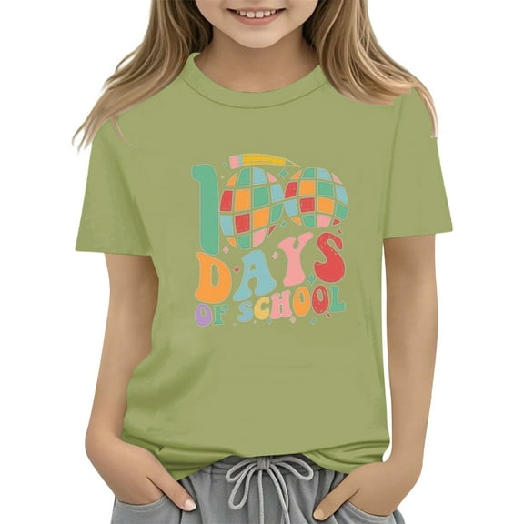 HIPYLO Teen Tops Trendy Girls Tops Size 14-16 Girls 6x Clothes Boys Medium Shirts Boys Cotton T Shirts Tee Shirts for Boys Green Shirt for Size 7 Sweatshirt Boys Black Shirts Size 10-12 White