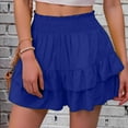 thumbnail image 5 of WILLBEST Pantalones Casuales de Mujer, Moda, Color Sólido, Pierna Ancha, Pantalones Cortos, Culottes Casuales para Uso Diario Mediana, 5 of 5