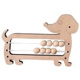 thumbnail image 3 of Tablero ocupado Montessori, Material de bricolaje, habilidad de Motor sin pintar, accesorios educativos para enseñanza temprana, tablero de actividades de juguete sensorial perro de CUTICAT tablero ocupado, 3 of 8