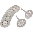 thumbnail image 3 of BRILLAR Título optimizado: Paquete de 10 mini discos de corte perforados de diamante de 25 mm, 3 of 5
