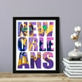 thumbnail image 3 of Designs ByLITA New Orleans, Louisiana Inspirational, 11 x 14 Wall Print (Unframed) | American Cities Stylish Home Decoration, 3 of 6