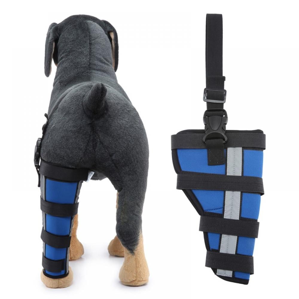 Pet Dog Hind Legs Protector, Adjustable Knee Brace Leg Support Dog Hock Brace Rear Leg Joint