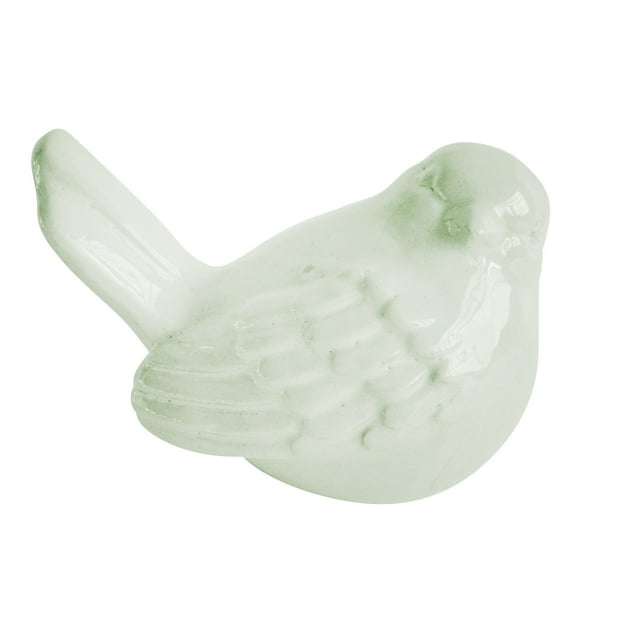 Sagebrook Home Figurine d'Oiseau de 7 Po en Céramique, Verte