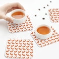 thumbnail image 4 of Leather Coasters with Heat-resistant for Drinks, Shrimp No.9061 Cup Coasters Cup Pad Mat for Tabletop Protection, Coffee Table, Office Desk and Housewarming Gift, 4 of 5