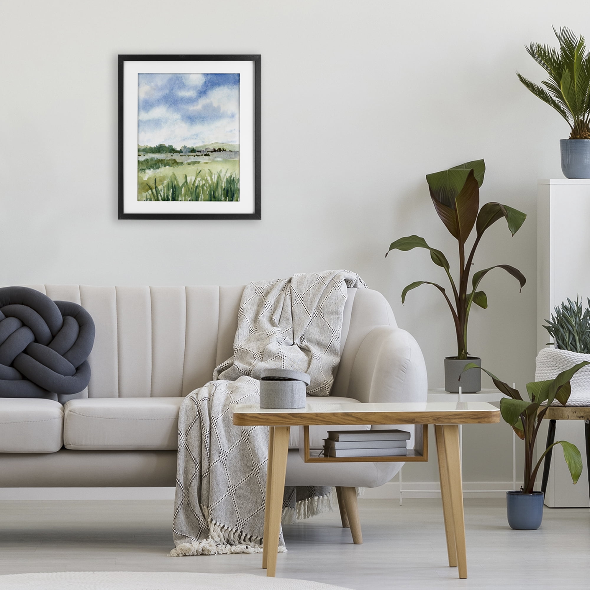 Stupell Industries Fresh Spring Morning Black Framed Print Under Glass, design by Lanie Loreth