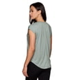 thumbnail image 2 of RBX Active Women's Short Sleeve High Low Soft V-Neck Tee, 2 of 4