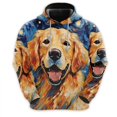 thumbnail image 2 of Sudadera con capucha con estampado 3D de perro y arte de grafiti para hombre, ropa divertida, sudaderas con capucha de husky, labrador y corgi, diseño lindo, sudadera con capucha unisex Y2k, 2 of 5