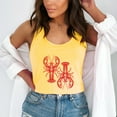 thumbnail image 4 of Two Lobsters - Women's Racerback Tank, 4 of 13