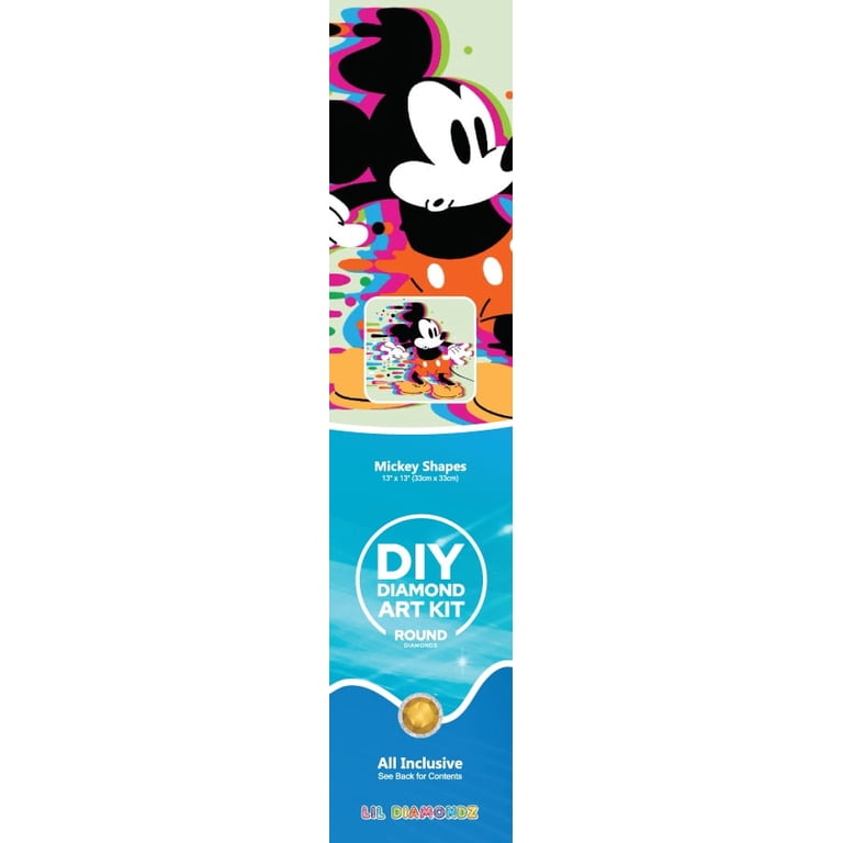 DIAMOND ART CLUB® Mickey in Motion Diamond Painting Kit, Fun DIY