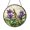 Acrylic 3.5 Inch, variant on Purple Flower Mantis Glass Suncatcher Window Hanging, Detailed Insect Botanical Design, Creative Home Decor