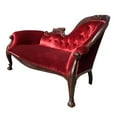thumbnail image 3 of D-Art Collection Louis Single End Loveseat in Mahogany wood, 3 of 3