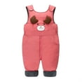 thumbnail image 3 of Afdoent Pants For Kids Boys Cartoon Insulated Padded Overalls Warm Winter Thermal Trousers With Detachable Straps For Toddlers And Kids 18-24 Months, 3 of 5