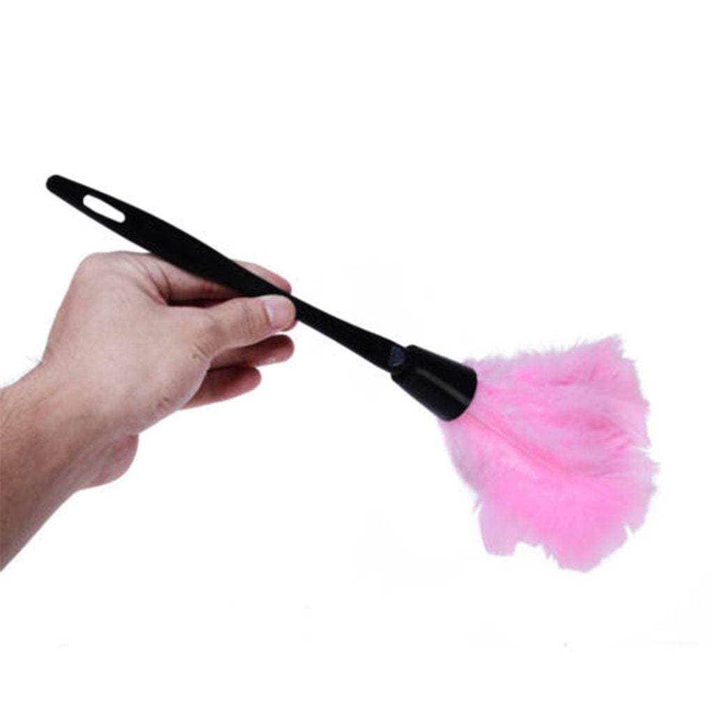 Mini Duster Soft Cleaner Handle Feather Magic Dust Anti Static Cleaning Small 