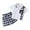 Light Blue, variant on HVOBTTY Toddler Boy's Fauna Plaid Print Breathable Fabric Lapel Short Sleeve Pocket Shirt Matching Short Pant 2 Piece Casual Suits