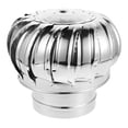 thumbnail image 1 of Capuchon de Ventilation de Toit en Acier Inoxydable, Capot de Cheminée Rotatif, Imperméable, pour Toits et Cheminées, Capuchon de Cheminée Extérieur Épaissi, 1 of 8