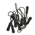 thumbnail image 3 of 30 Tirador de Cremallera Antideslizante, Cremallera, Remolque de Extension de Cremallera, Y para Mochila, Chaqueta, Etc. - Negro, 3 of 7