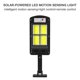 thumbnail image 4 of Lámpara LED con sensor de movimiento y energía solar con control remoto y 3 modos, 4 of 8