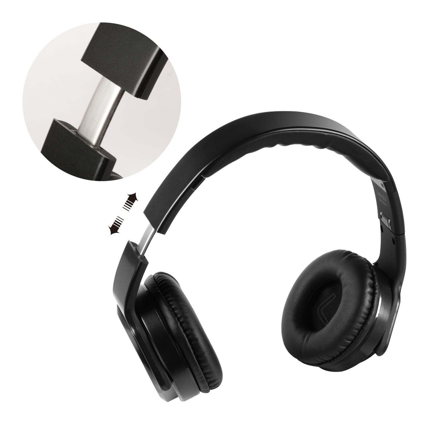 KOCASO HP-530 [Wireless / Foldable] Headphones With Built-in Speaker Mode - image 4 of 9