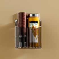 Gnmfd Ginger Garlic Storage Basket Wall Mounted Kitchen Organizer with Drainage, Fresh-Keeping Pantry Organizers and Storage for Onions Garlic Spices, Easy Visibility and Cleaning