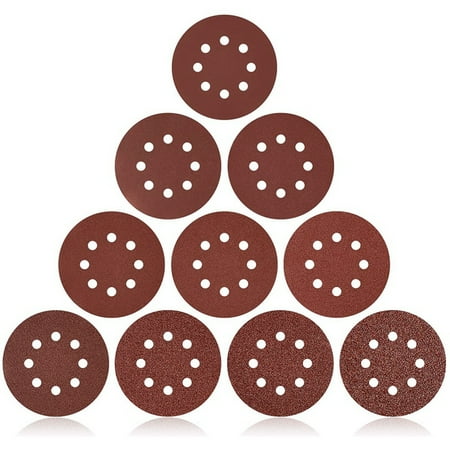 

160PCS Sanding Discs 5-Inch Hook and Loop Sandpaper Sand Paper for Random Orbital Sander
