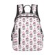 thumbnail image 1 of Balery Cute Poodle Dog Mochila ligera para hombre y mujer: duradera e impermeable, ideal para la escuela, el trabajo, viajes y uso diario., 1 of 7