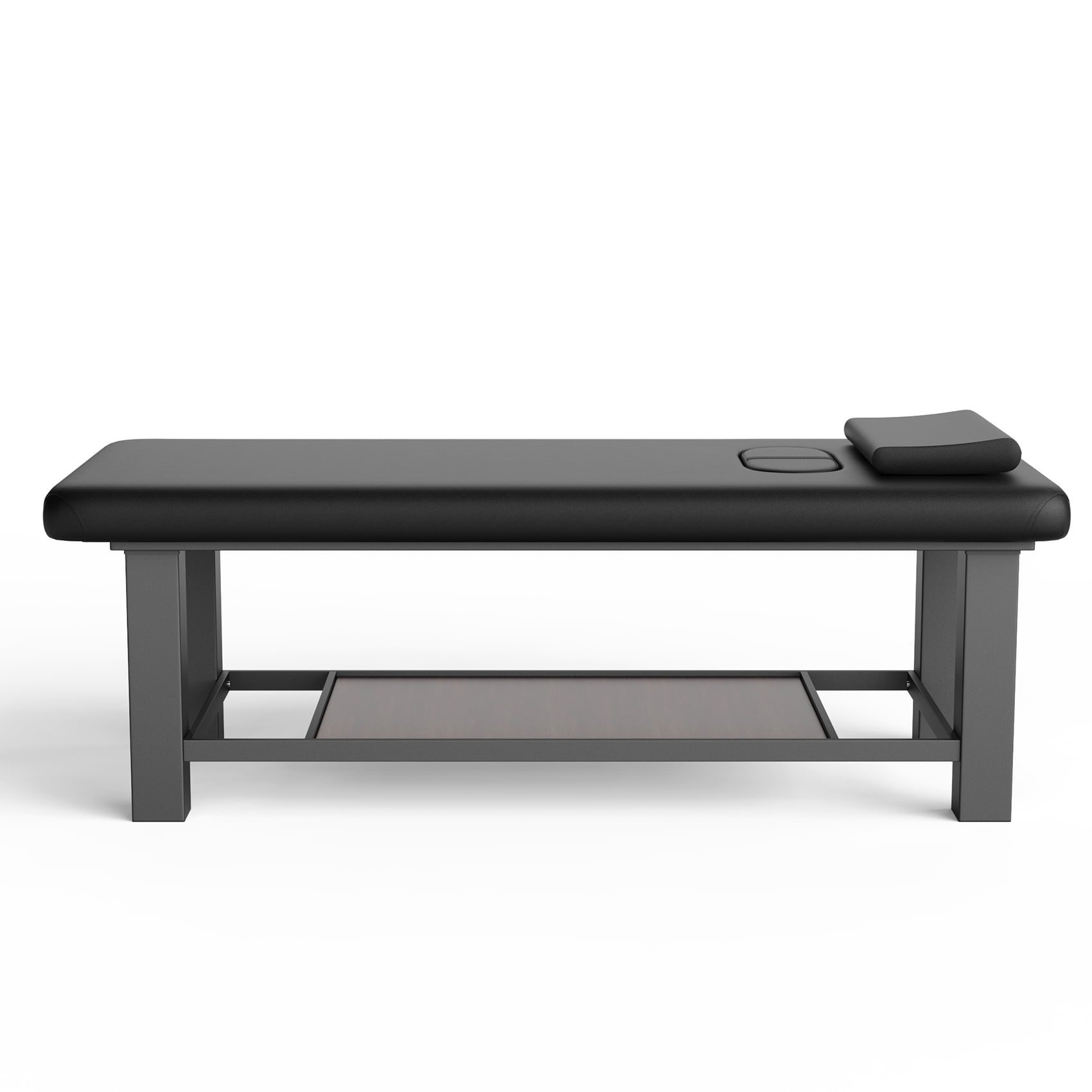 Miniyam 80" -PU Leather Beauty Salon Beauty Bed Modern Massage Table - 700lb  - No Adjustable Backrest Tie