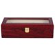 thumbnail image 1 of 6 cajas de madera para reloj de cristal organizador de almacenamiento de joyería superior Afortunado Sencillez, 1 of 4