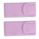 thumbnail image 1 of Paquete de 2 vendas de algodón reutilizables de color morado para reducir las arrugas y parches de gel revitalizantes e hidratantes para el cuello, 1 of 8