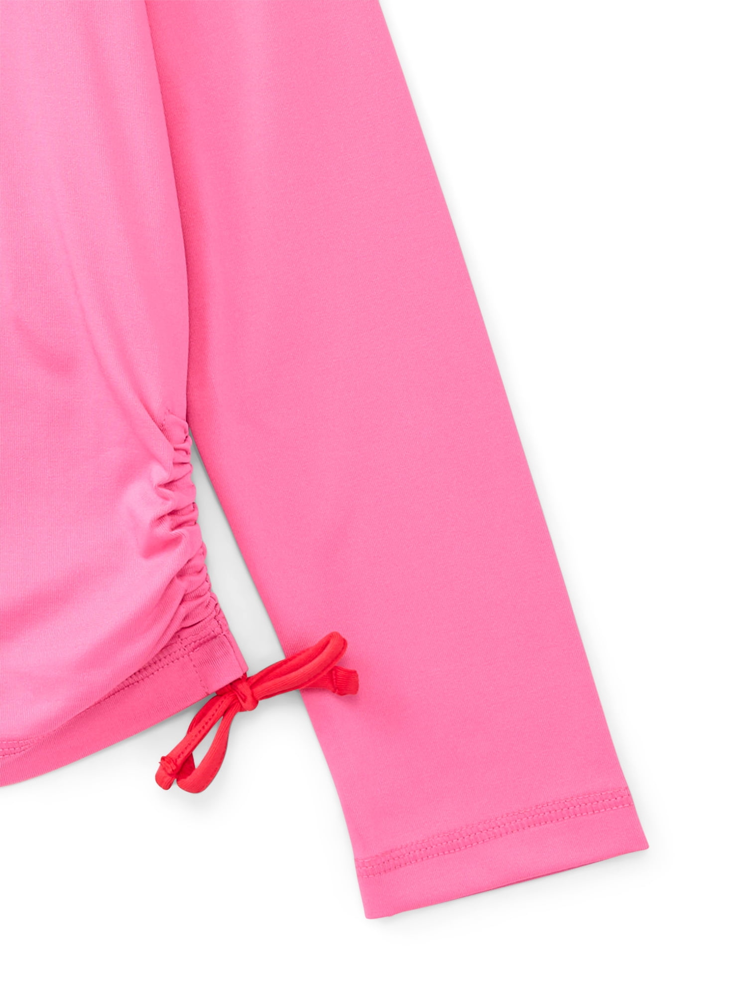 Wonder Nation Girl's Long Sleeve Rashguards, Sizes 4-18