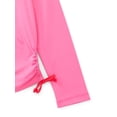 thumbnail image 3 of Wonder Nation Girl's Long Sleeve Rashguards, Sizes 4-18, 3 of 3