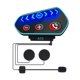 thumbnail image 2 of Casco de motocicleta auriculares Bluetooth profesional con cancelación de ruido inalámbrico IP67 impermeable casco intercomunicador, 2 of 8