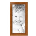 thumbnail image 2 of ArtToFrames 7" x 15" Honey Picture Frame, 7x15 inch Brown Wood Poster Frame (WOM-4097), 3 Pack, 2 of 8