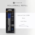 thumbnail image 2 of Recarga de bolígrafo Cross Selectip Gel Rollerball Blue, paquete doble, 2 of 7