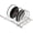 15W*22D, variant on Slide Out Pot Lid Organizer Under Cabinet, Wire Dividers Kitchen Pull Out Pot Lid Storage Rack Holder, Full-Extension Rail