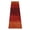 Orange, variant on Rugsotic Carpets Hand Knotted Wool Area Rug 10'x10' Orange Red Contemporary Square Indoor Rug for Living Room, Bedroom Antimicrobial L00215
