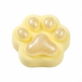 thumbnail image 4 of Cat Paw Squishy with Slow Rising Glitter Design, 1 Piece, Yellow, for Relaxation, Squeeze Toy, 4 of 4