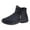 Black, variant on Xmyrz Men'S Snow Boots Holiday Comfort Side Zip Up Breathable All Matching Wide Calf Boots Winter Boots Mens Shoes