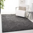 thumbnail image 2 of Safavieh August Shag Collection AUG900F Solid 1.2-inch Thick Accent Rug, 2'3" x 4', Grey, 2 of 5
