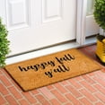 thumbnail image 2 of Calloway Mills Happy Fall Yall Doormat, 2 of 3