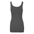 thumbnail image 3 of Next Level Apparel Jersey Tank (3533) Dark Grey, 2XL, 3 of 5