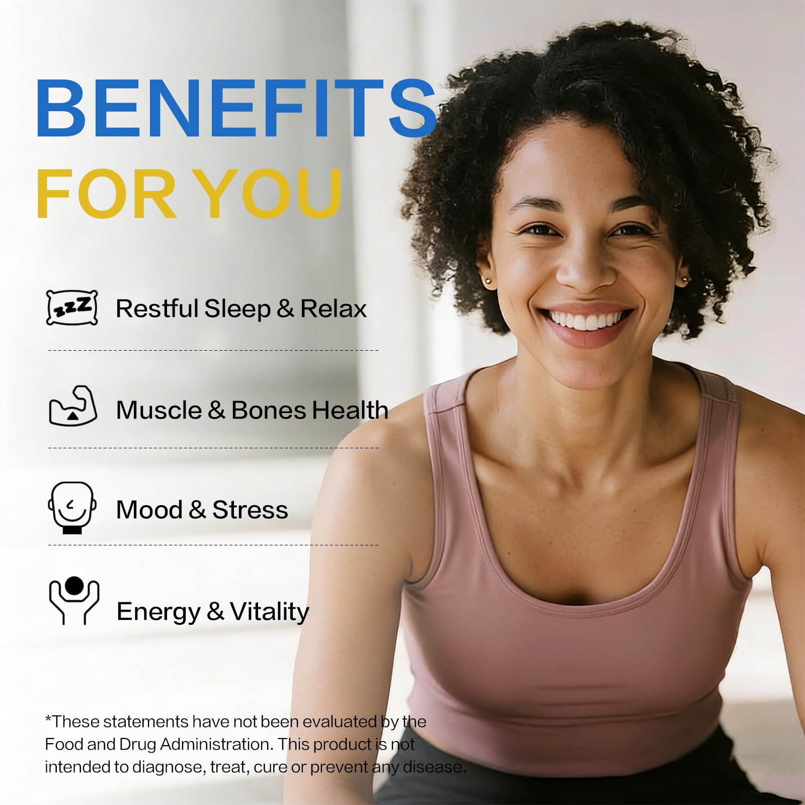 Heeque Magnesium Bisglycinate Chelate Capsules – 300mg Magnesium (Bisglycinate + Taurate) + L-Theanine + B6/B12 + Zinc, 7-in-1,Nerve Health, Muscle Relaxation, Sleep & Stress Relief，60 Vegan Caps