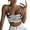 Grey, variant on Tank Tops for Women Camouflage Sleeveless Bustier Bra Vest Crop Blouse T-Shirt Camis Top