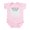 Petal Pink, variant on CafePress - Average Key Grip Infant Bodysuit - Baby Light Bodysuit, Size Newborn - 24 Months