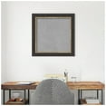 thumbnail image 6 of Amanti Art Hammered Charcoal Tan Framed Magnetic Board 25 x 25 in., 6 of 7