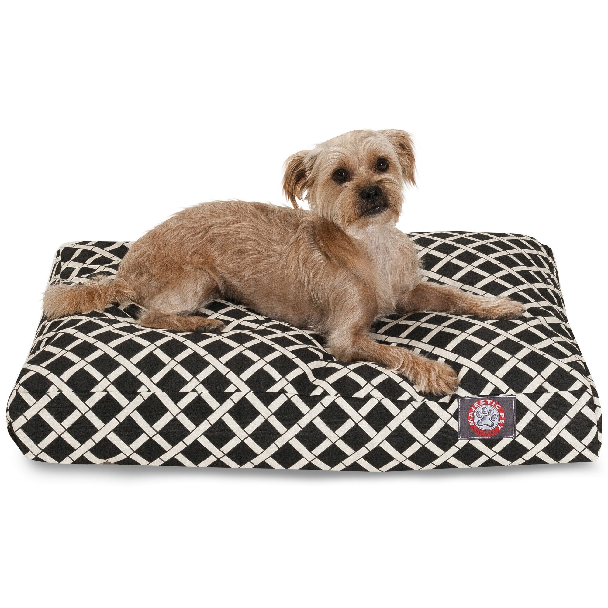 Majestic Pet Bamboo Shredded Memory Foam Rectangle Pet Bed For Dogs