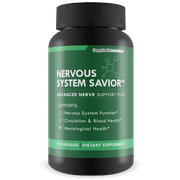 Nervous System Savior - Advanced Nerve Support - Our Best Nerve Support Supplement - Natural Nerve Savior Supplement to Help Save Your Nerve Health - Nerve Support Supplements Your Nerves Savior