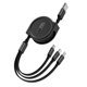 thumbnail image 1 of Cable de carga telescópico tres en uno para Apple Android Type-C cable de datos de carga rápida Cable multi-USB para carga rápida y transferencia de datos Zhivalor 222497-1, 1 of 9